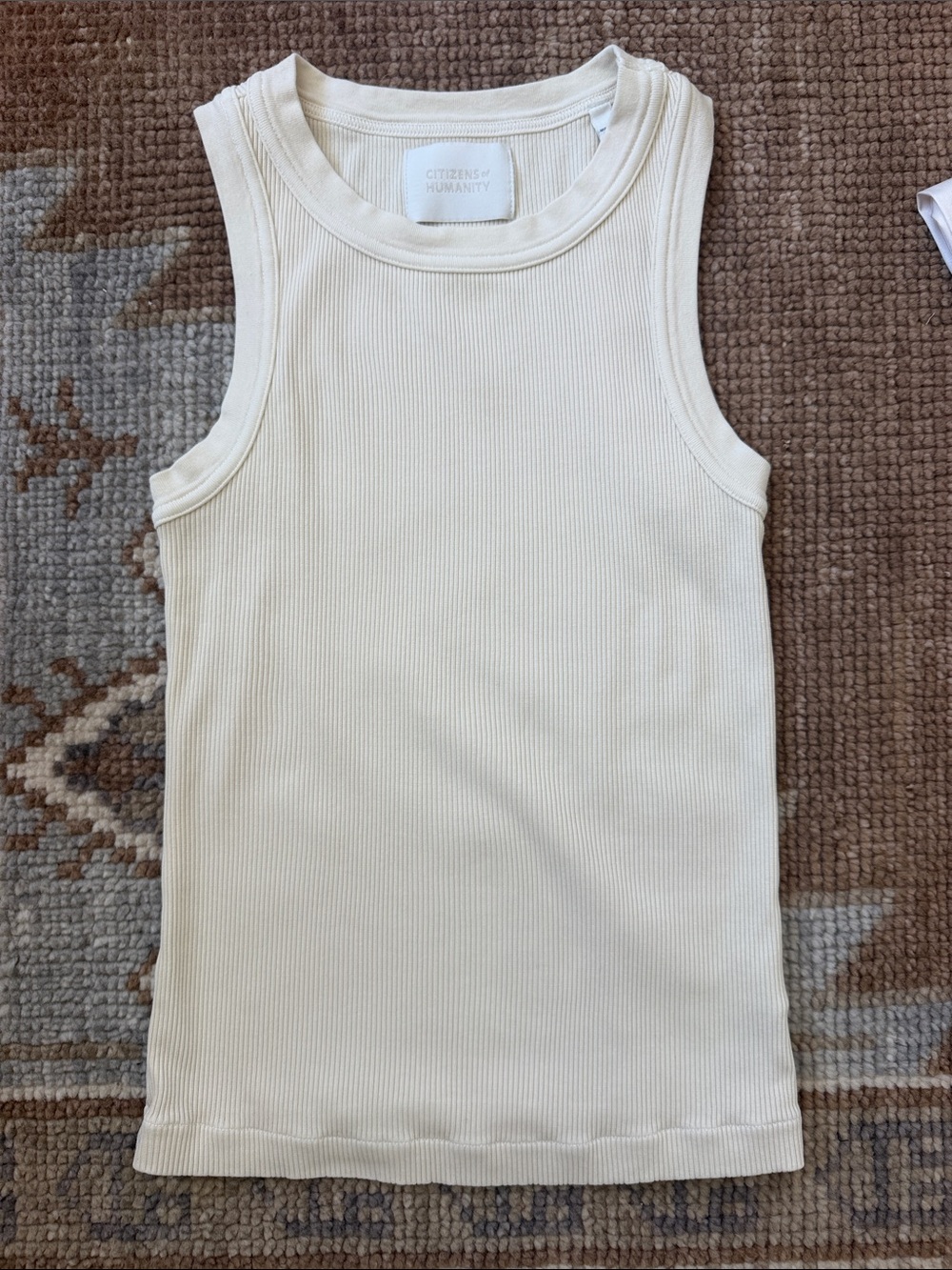 Citizens Of Humanity Isabel Rib Tank Top - Dune